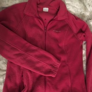 Columbia zip up sweater